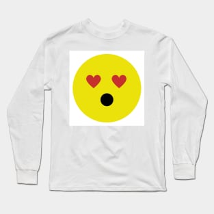 Emoticon enamorado Long Sleeve T-Shirt